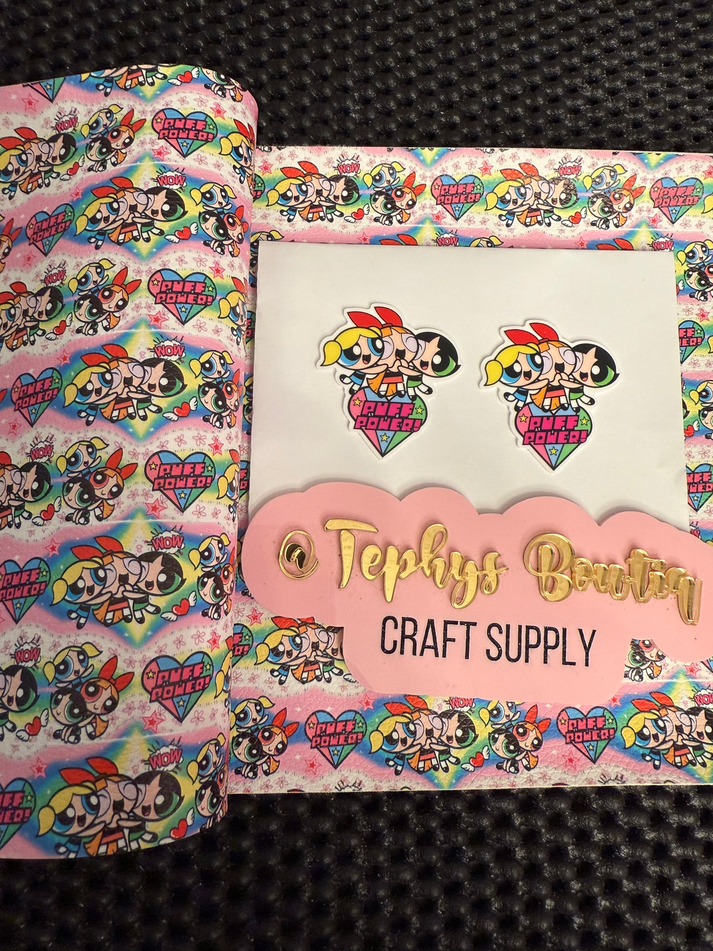 Litchi Leather Powerpuff