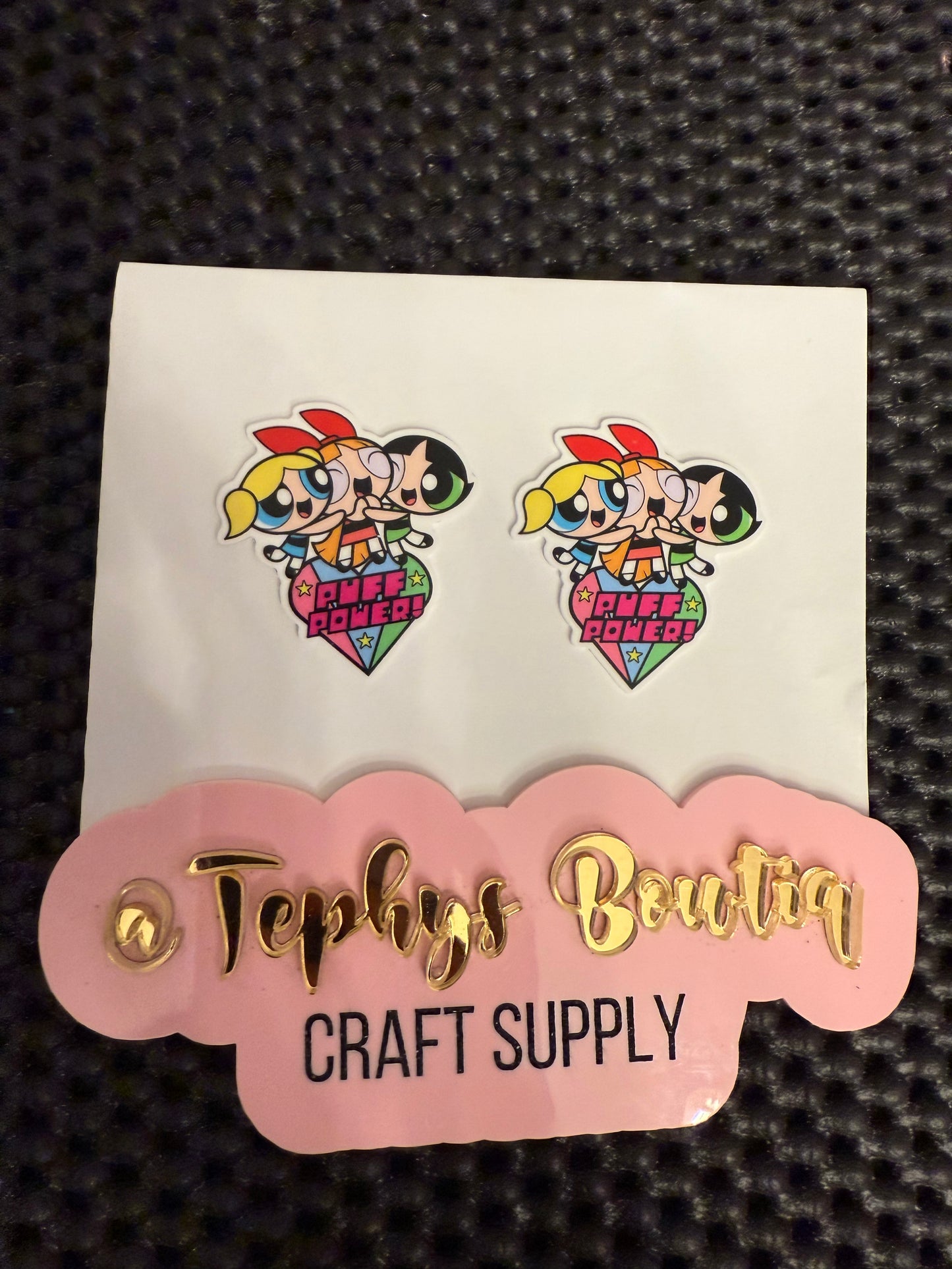 Litchi Leather Powerpuff