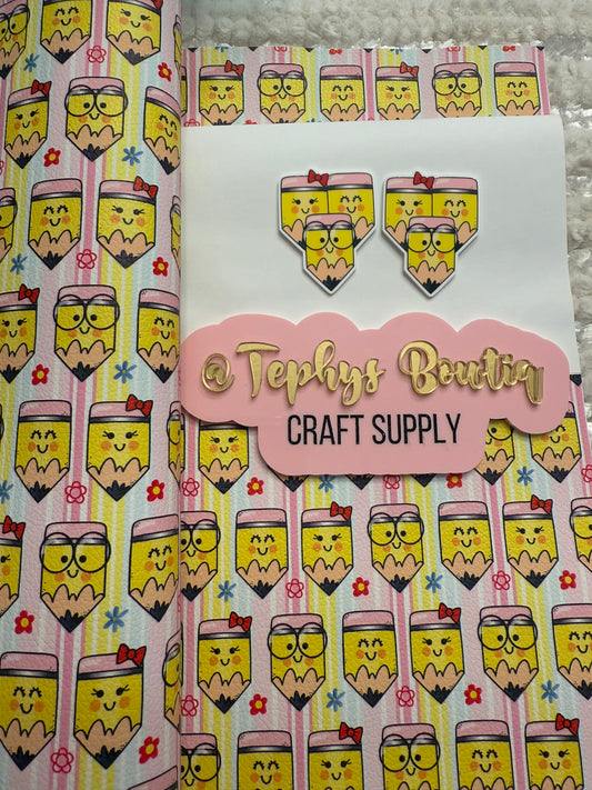 Litchi Leather Escuela