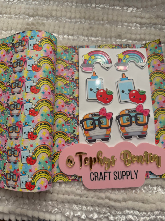 Litchi Leather Escuela