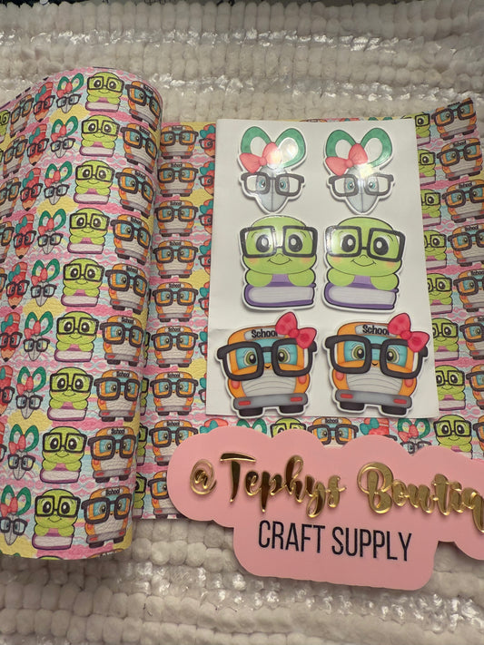 Litchi Leather Escuela