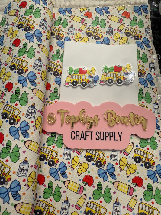 Litchi Leather Escuela