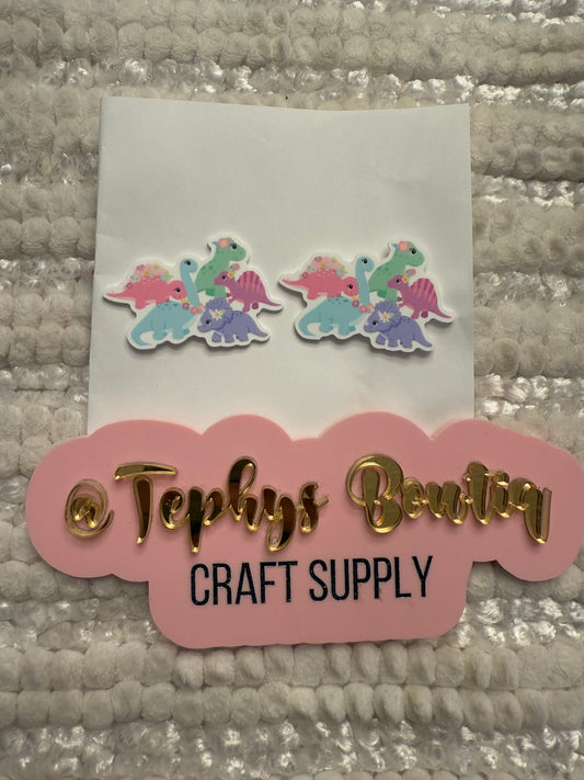 Litchi Leather Dinosaurios