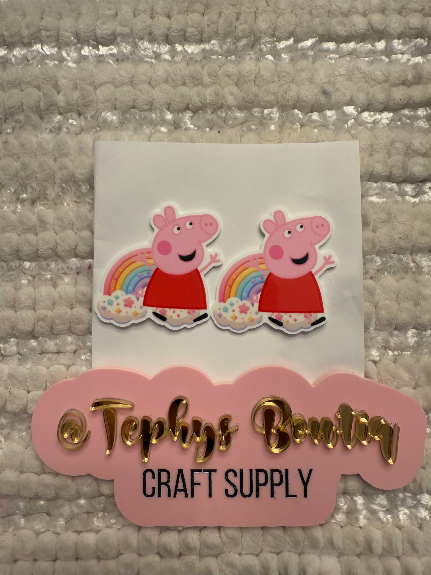 Litchi Leather Peppa Pig