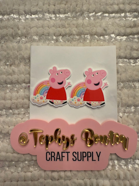 Litchi Leather Peppa Pig